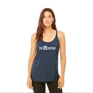 The Bar Method Slouchy Tank | Navy | Small